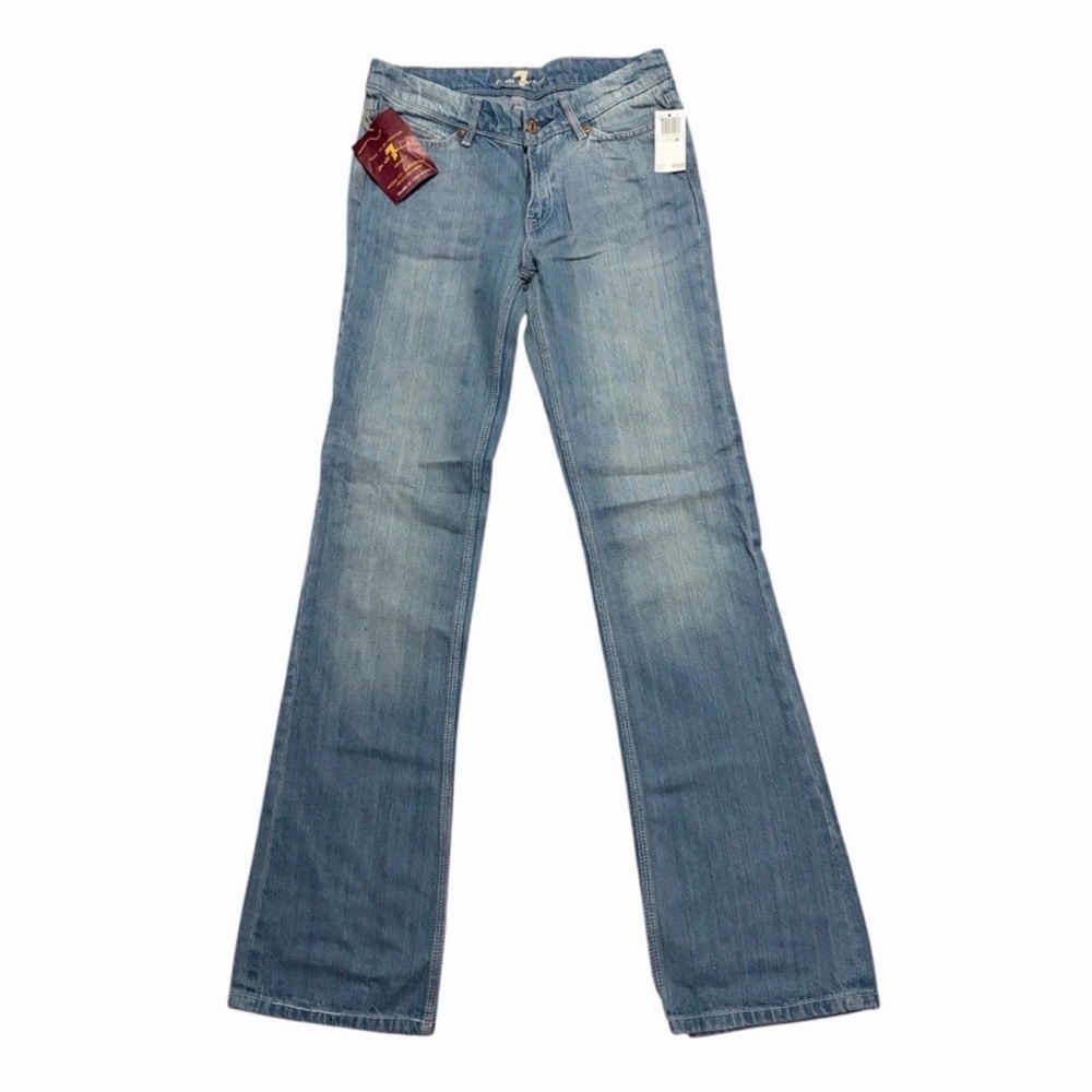 7 FOR ALL MANKIND NWT Medium Wash Flynt Bootcut Jeans 29